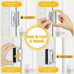 2 Pack Metal Home Security Door Locks