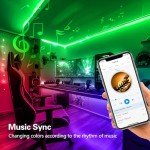 FONEWE 16.4FT RGB WiFi LED Strip Lights