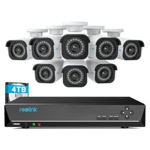 Reolink 4K PoE Security Camera System with NVR