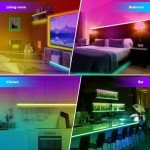 FONEWE 16.4FT RGB WiFi LED Strip Lights