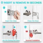 Portable Travel Door Lock for Hotel Safety