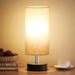 Minimalist Bedside Lamp for Home & Office
