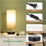 Minimalist Bedside Lamp for Home & Office