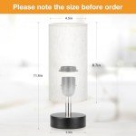 Minimalist Bedside Lamp for Home & Office