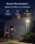 eufy Security Camera Floodlight Camera E340 Wired, Security Camera Outdoor, 360° PTZ, 24/7 Recording, 2.4G/5G Wi-Fi, 2000 LM, Motion Detection, Built-In Siren, Dual Cam, HB3 Compatible, No Monthly Fee