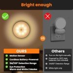 Rechargeable Motion Sensor LED Puck Night Light
