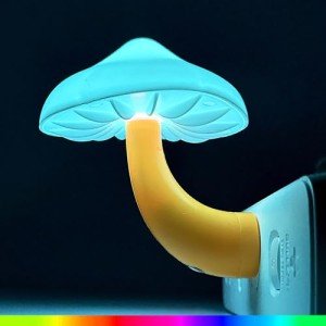 Mushroom Night Light with Auto Sensor and RGB