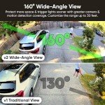 WYZE Floodlight Camera v2 with Color Night Vision