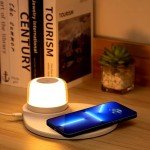 Rechargeable RGB Touch Table Lamp for Bedrooms
