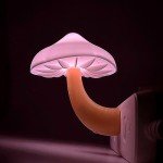 Mushroom Night Light with Auto Sensor and RGB