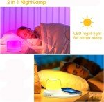 Rechargeable RGB Touch Table Lamp for Bedrooms