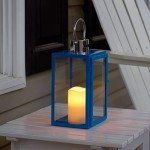 Blue Nemo LED Lantern by Smart Design