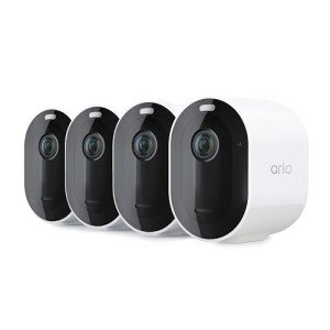 Arlo Pro 5S 2K Wireless Spotlight Security Camera 4-Pack