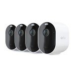 Arlo Pro 5S 2K Wireless Spotlight Security Camera 4-Pack