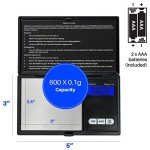 Digital Pocket Gram Scale - 600g x 0.1g