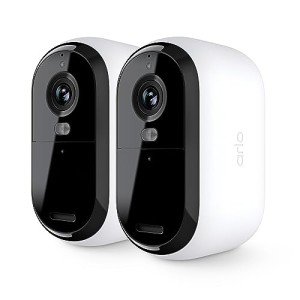 Arlo Essential 2K Security Camera - Wireless, Color Night Vision