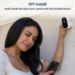 Arlo Essential 2K Security Camera - Wireless, Color Night Vision