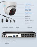 Reolink 4K Wired Security Camera System, 8 Cameras