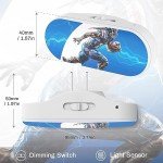Rugby Pattern LED Night Light with Sensors