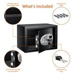 Amazon Basics Electronic Keypad Security Safe - Black