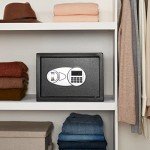 Amazon Basics Electronic Keypad Security Safe - Black