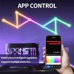 TOHETO RGB LED Modular Wall Light Set
