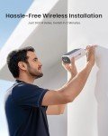 AOSU Solar Wireless Security Cameras - 4-Chip Kit