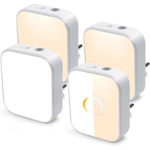 Nobutaki Dusk to Dawn LED Night Light 4-Pack