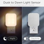 Nobutaki Dusk to Dawn LED Night Light 4-Pack