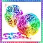 FOLAI RGB LED Lights with Music Sync, 5m