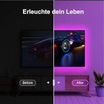 FOLAI RGB LED Lights with Music Sync & App Control
