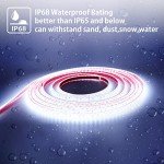 Bright White LED Strip Lights - 16.4 Feet 600 LEDs