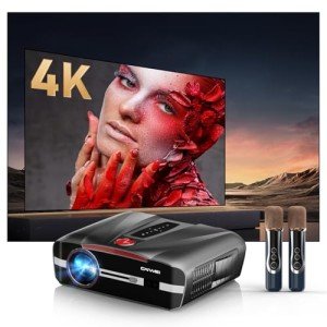 4K Smart Karaoke Projector with Android TV