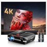 4K Smart Karaoke Projector with Android TV