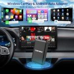 Wireless CarPlay Adapter with Netflix & YouTube Support