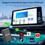 Wireless CarPlay Adapter with Netflix & YouTube Support