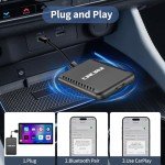 Wireless CarPlay Adapter with Netflix & YouTube Support