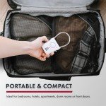 SABRE Wireless Door Handle Alarm with 110dB Sound