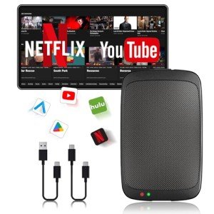 CINCIRUI 4-in-1 Wireless CarPlay & Android Auto Adapter