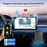 CINCIRUI 4-in-1 Wireless CarPlay & Android Auto Adapter