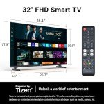32-Inch 1080P FHD Smart TV with Dolby Audio
