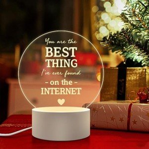 Kitty Table Lamp with Smart Touch Night Light