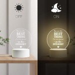 Kitty Table Lamp with Smart Touch Night Light