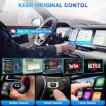 Wireless CarPlay & Android Auto Adapter with Streaming