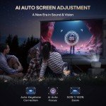 AURZEN BOOM 3 Smart 4K Projector with WiFi