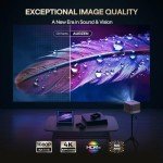 AURZEN BOOM 3 Smart 4K Projector with WiFi