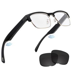 Bluetooth Smart Glasses with Blue Light Filter