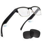 Bluetooth Smart Glasses with Blue Light Filter