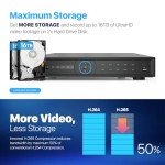 Amcrest 4K 16CH AI Smart POE NVR System