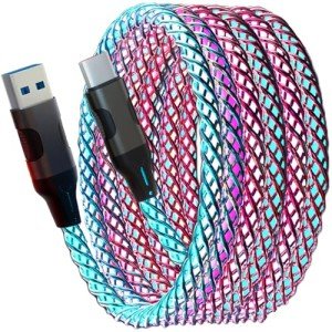 LED USB-C Charging Cable for iPhone 15/16
